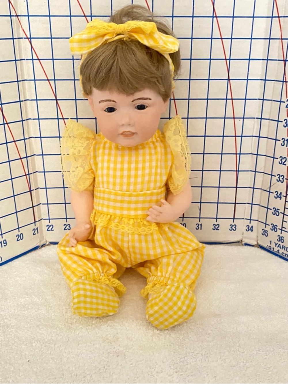 Vintage  1914 Hilda Doll C JDK Kesner Bisque 15"